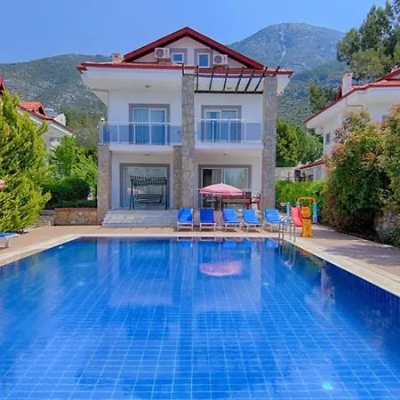 ölüdeniz Ovacıkta 5 Yatak Odalı, 12 Kişilik , Müstakil Havuzlu 2